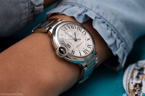 cartier ballon bleu 36mm steel|ballon bleu de cartier price.